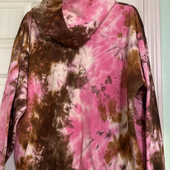 Tie Dye hooded sweatshirt - Picture 4 of 5